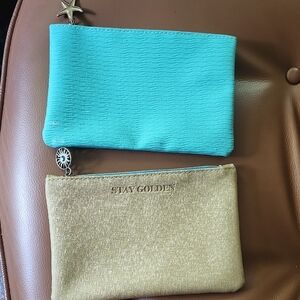 set of 2 cosmetic bags